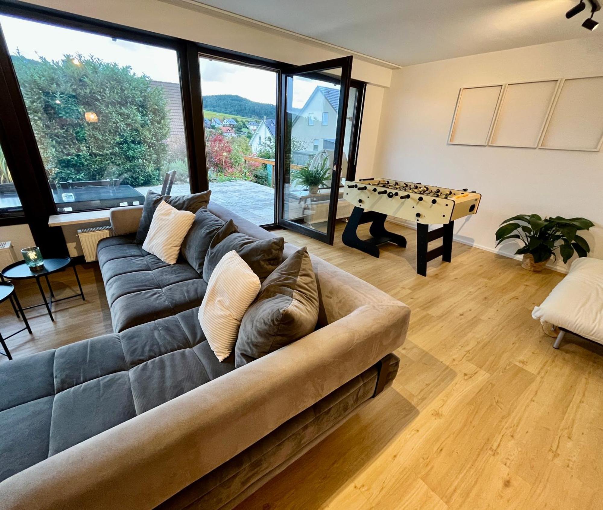 Ferienhaus Weinbergblick - Nahe Wuerzburg - 2 Schlafzimmer - Familienfreundlich - Terrasse Unterleinach Екстер'єр фото